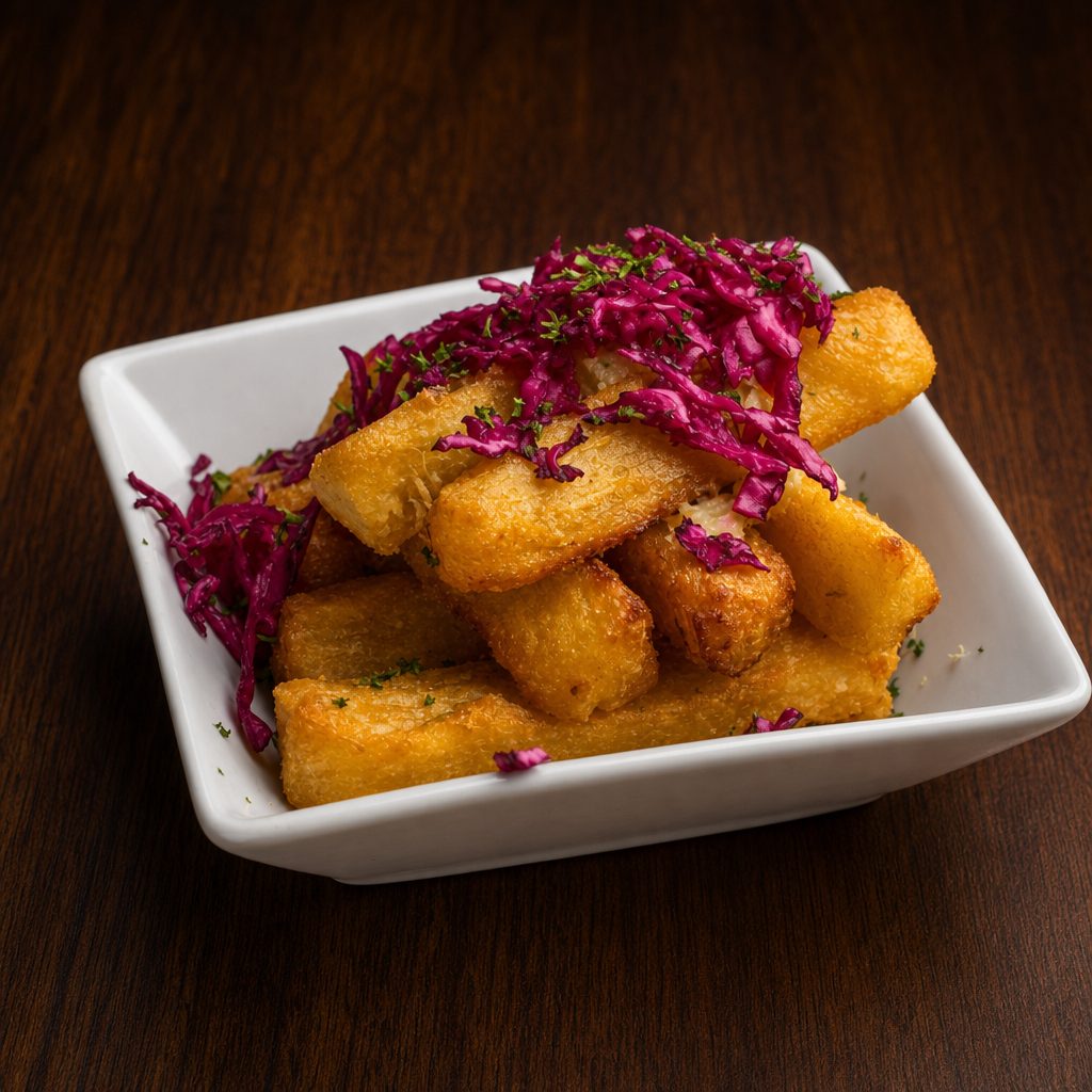 Yuca Frita | Fried Yucca.
