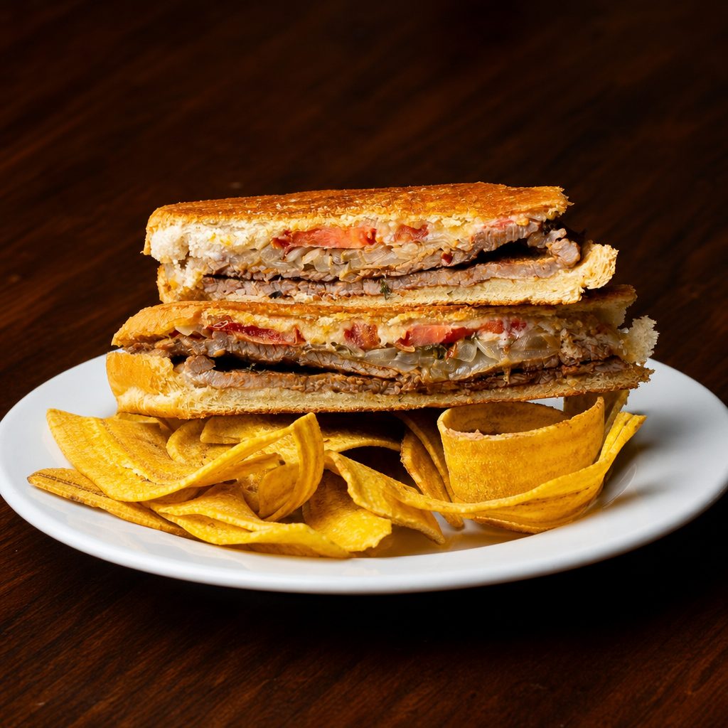 Pan Con Bistec | Steak Sandwich.